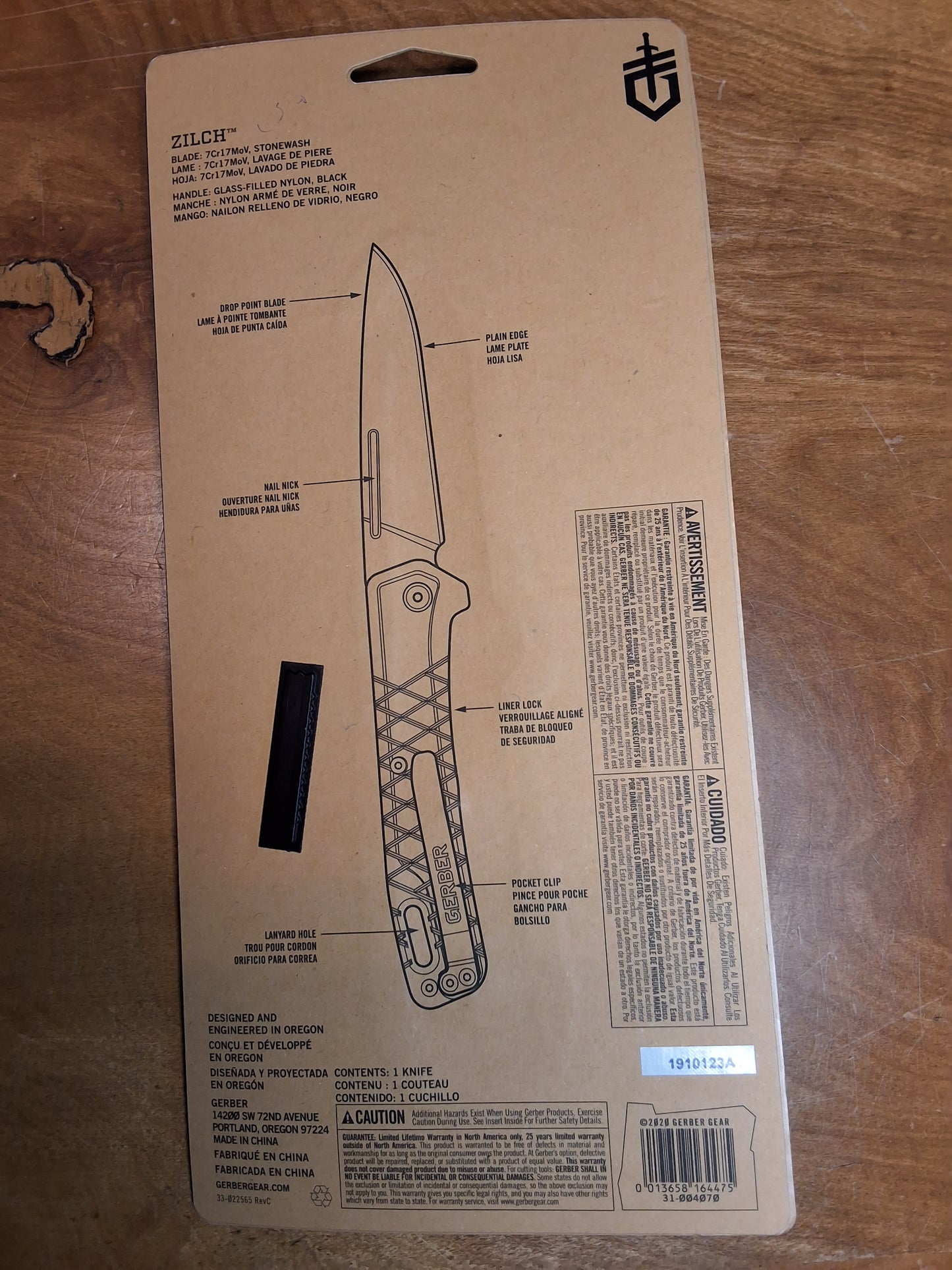 Gerber Zilch