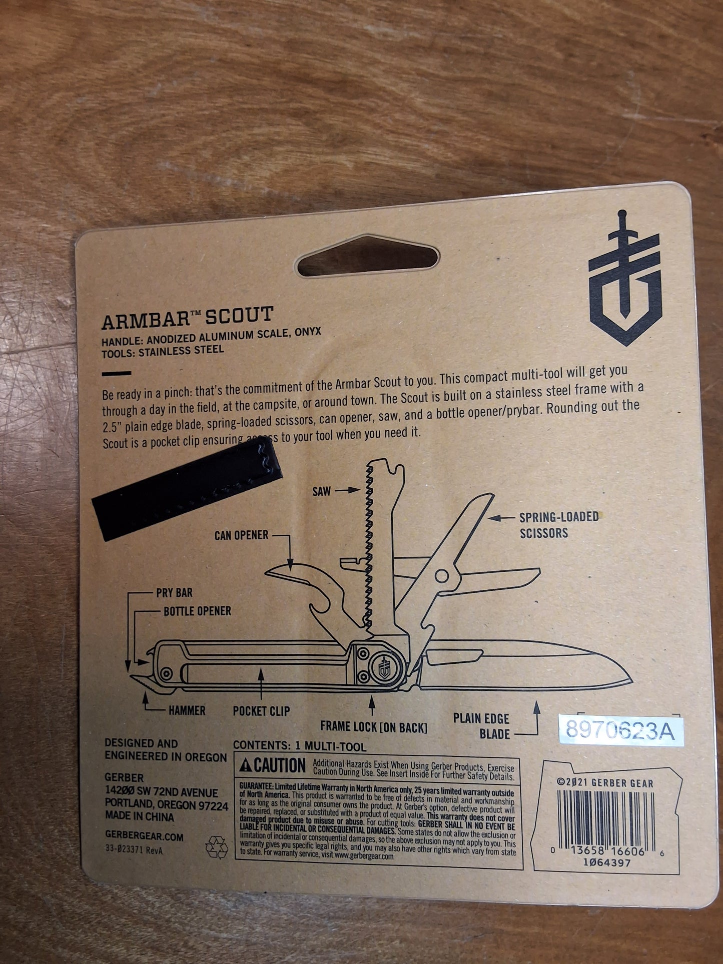 Gerber Armbar Scout