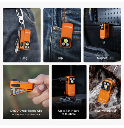 Olight Oclip Pro S Orange
