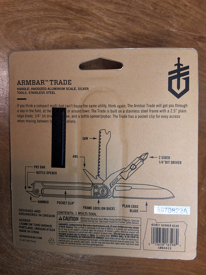 Gerber Armbar Trade