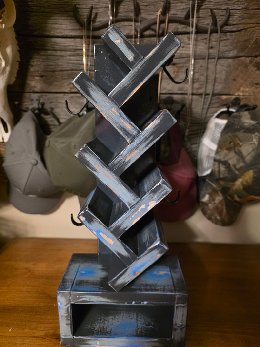 Gear Up EDC Tower-Blue Distressed Finish