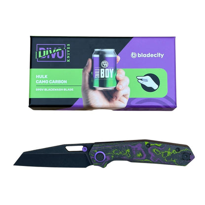 Divo Small Boy Blade City Exclusive Hulk Camo Carbon #34/50