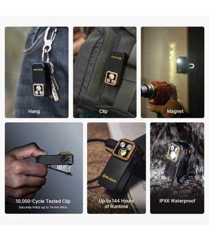 Olight Oclip Pro S Black