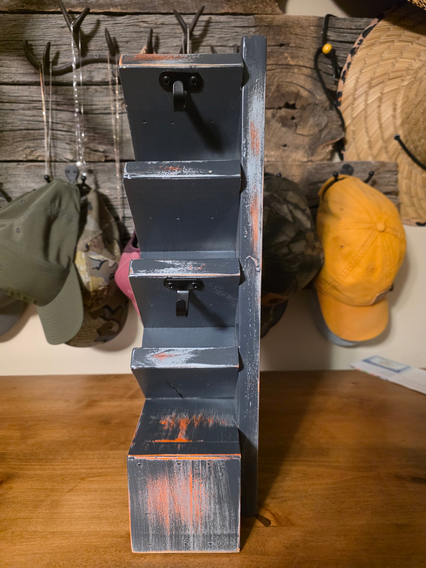 Gear Up EDC Tower-Orange Distressed Finish