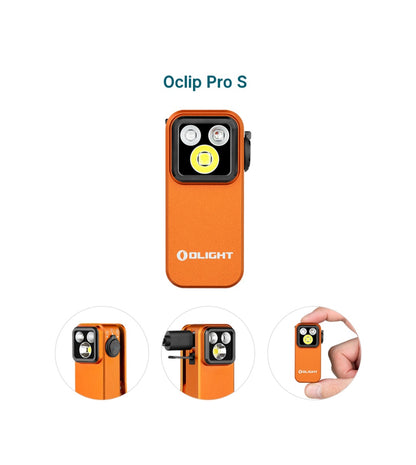Olight Oclip Pro S Orange