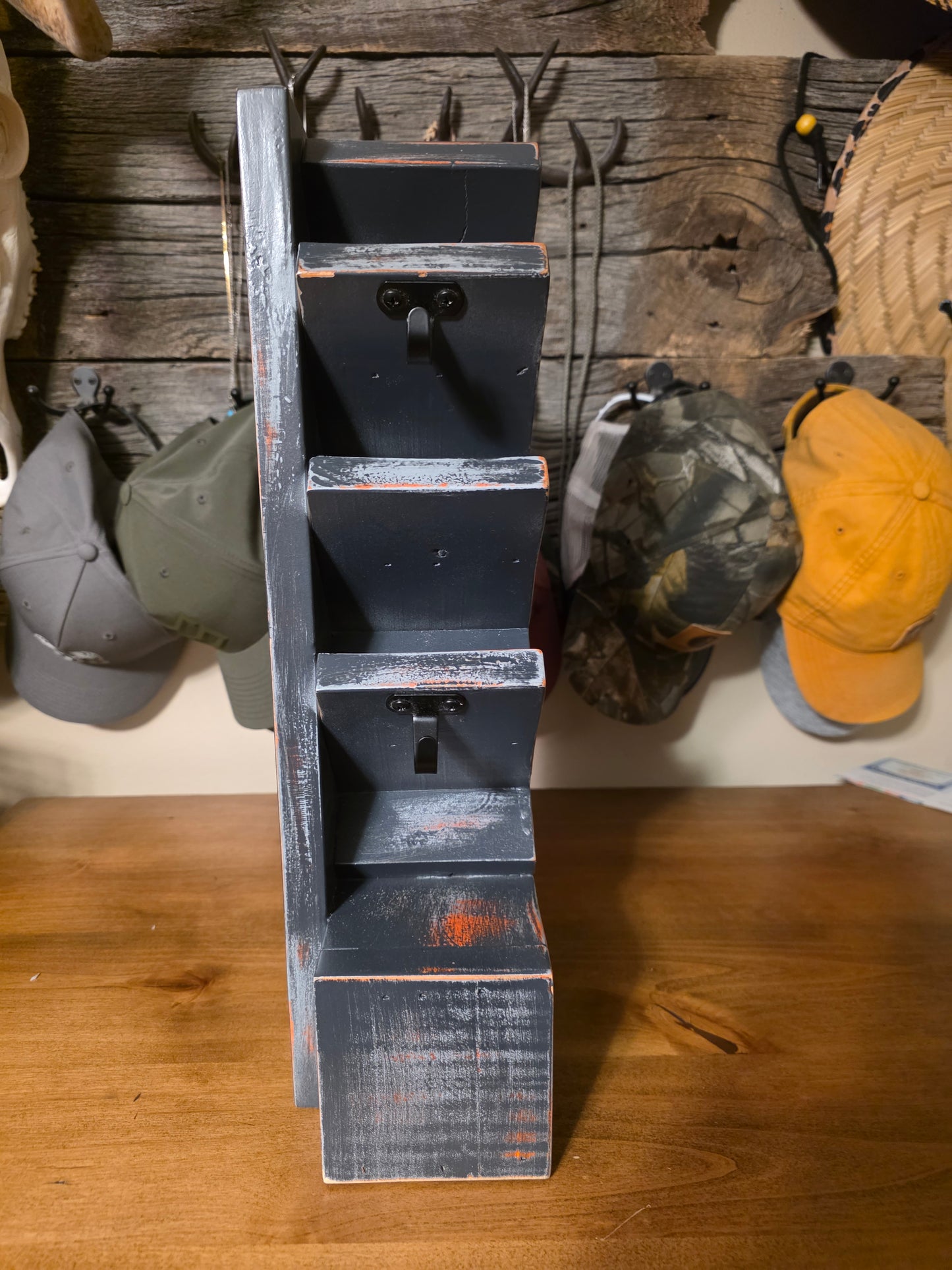 Gear Up EDC Tower-Orange Distressed Finish