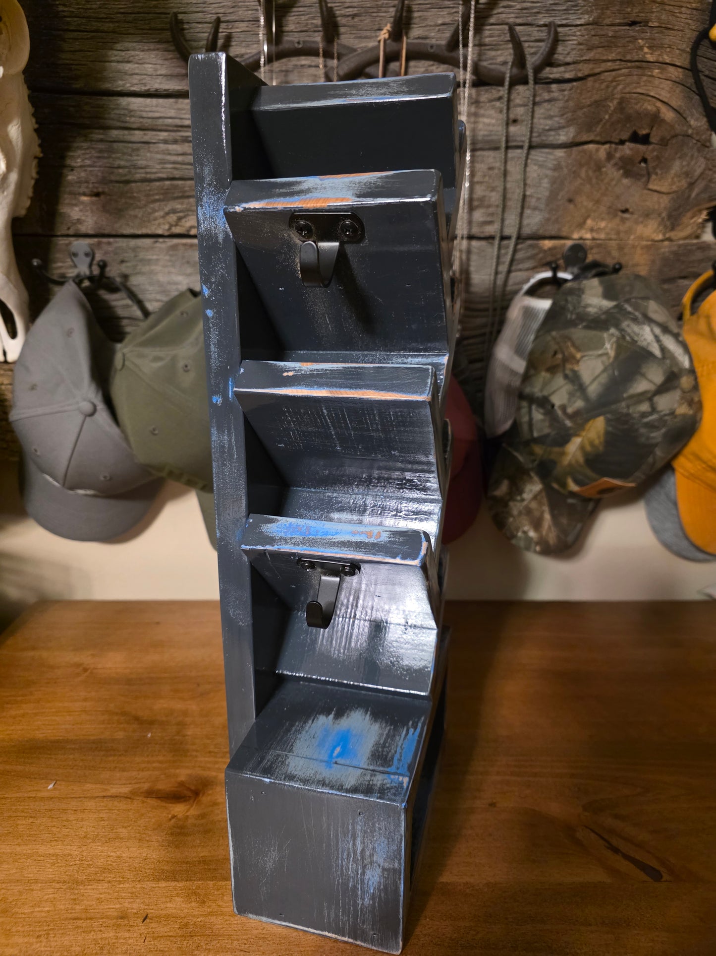 Gear Up EDC Tower-Blue Distressed Finish